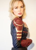 Womens Captain Marvel Leather Jacket United States