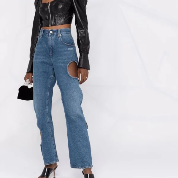 Cropped Leather Corset Blouse USA