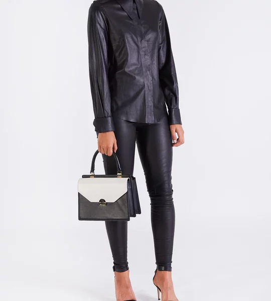 Leather Collar Shirt IJSA