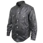 Motorcycle Leather Shirt