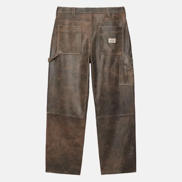 Distressed Leather Pants USA