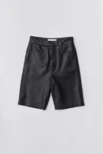Long Leather Shorts United States