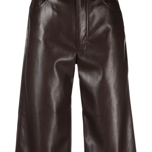Nanushka Leather Shorts