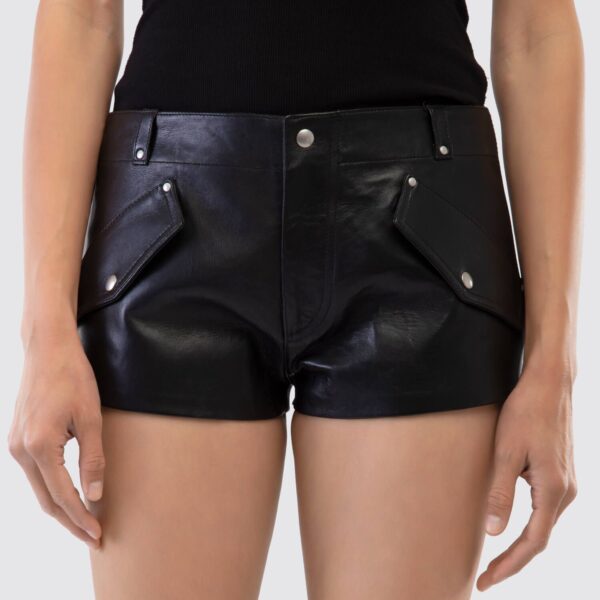 Tiny Leather Shorts USA