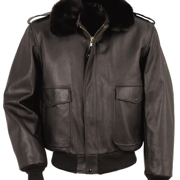 A-2 Naked Cowhide Leather Flight Jacket (184SM)