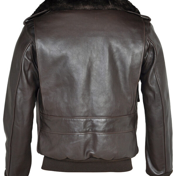 A-2 Naked Cowhide Leather Flight Jacket (184SM) USA