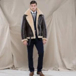 R.A.F Sheepskin Bomber Jacket Z2109 in United States