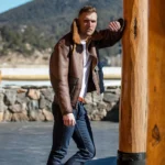The C44 Sheepskin Flight Jacket Z21C122 in USA
