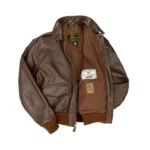 WWII Government Issue A-2 Jacket Z2107H in Brown United States