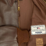 WWII Government Issue A-2 Jacket Z2107H in Brown in USA